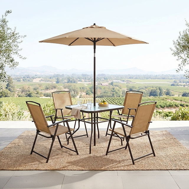 Fallone 6 Pc. Outdoor Dining Set