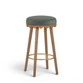 Oodle Performance Vegan Mohair Stool