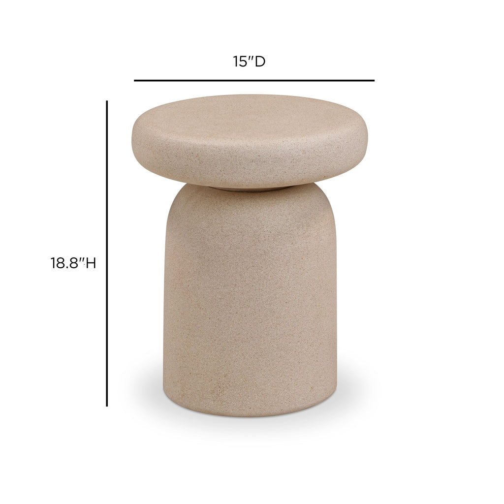 Lydia Concrete Indoor/Outdoor Side Table