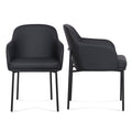 Sydney Performance Vegan Leather Armchair - Set of 2
