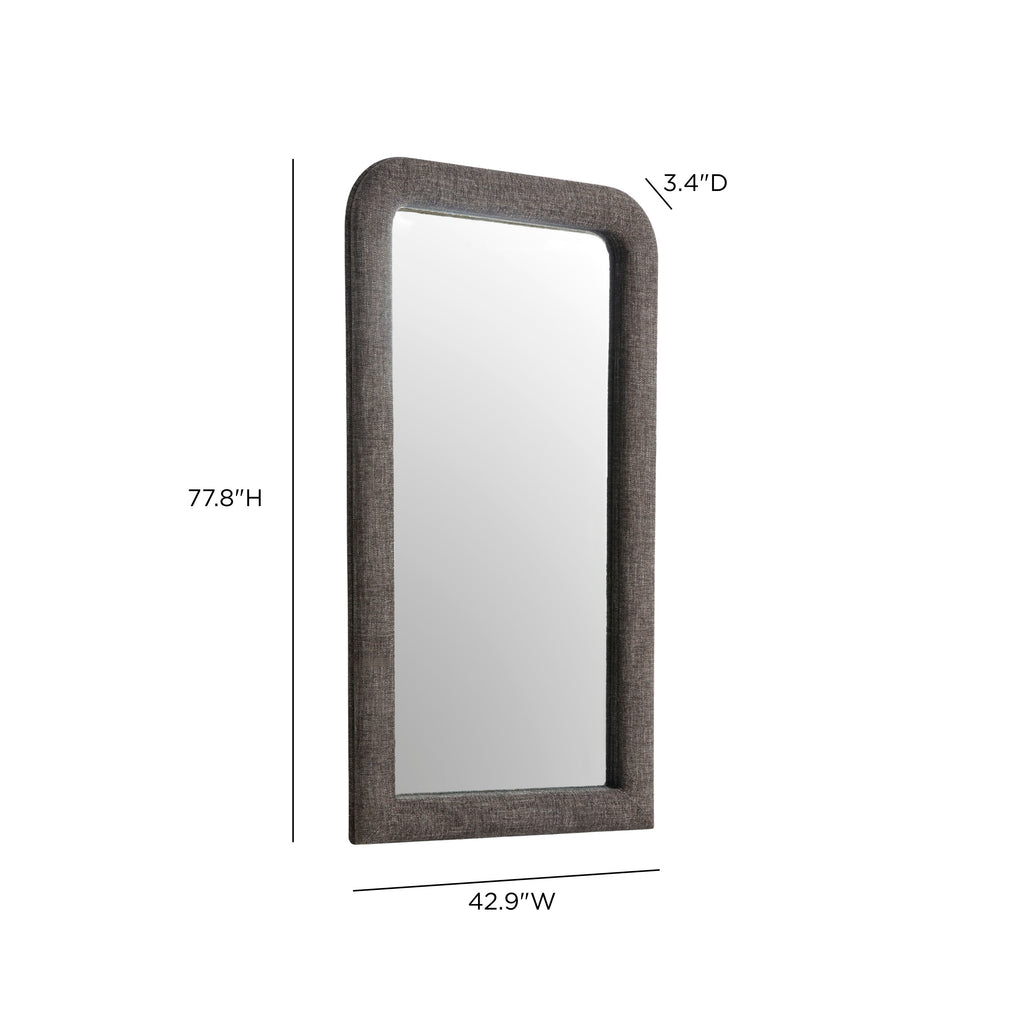 Heidi 43"X78" Upholstered Oversized Floor Mirror