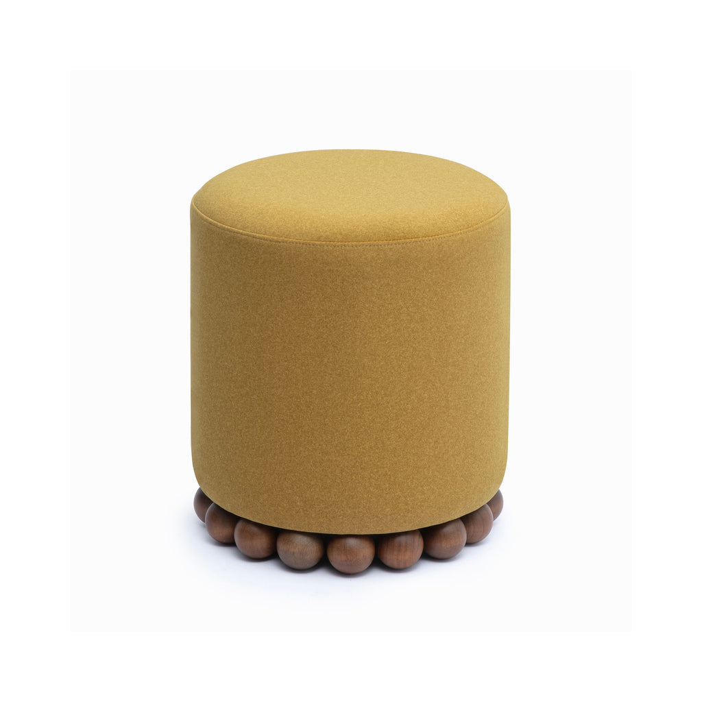 Dex Performance Vegan Mohair Ottoman