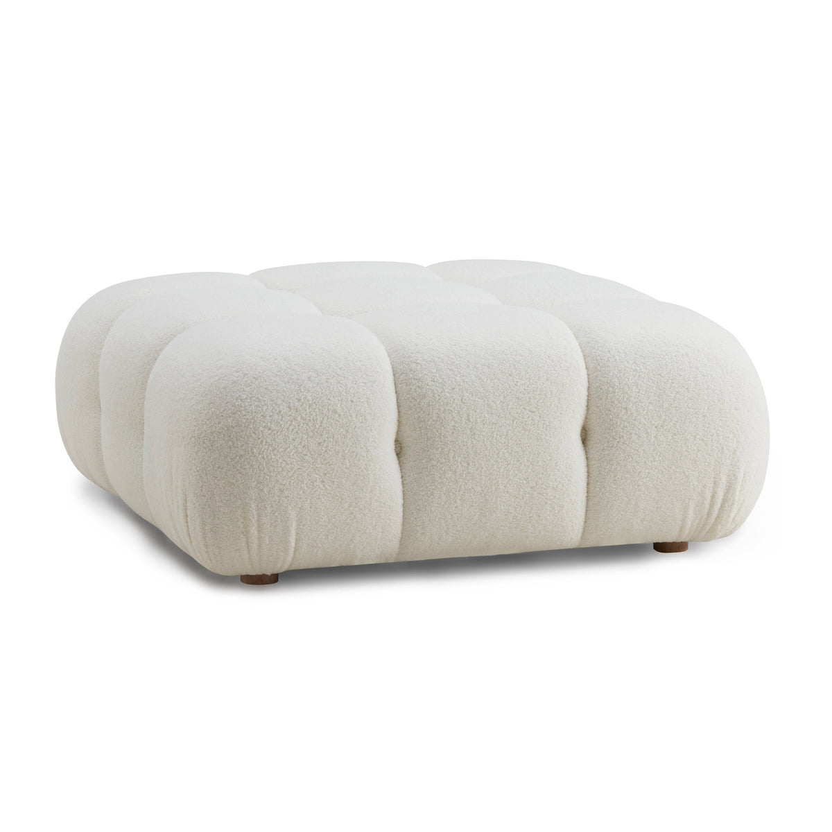 Calliope Performance Modular Ottoman — Cream null