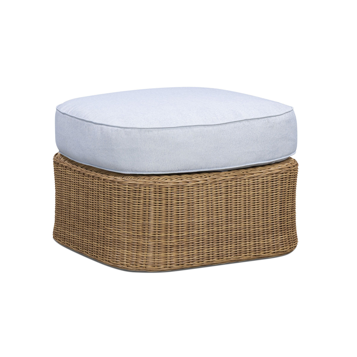 Axel Boucle Outdoor Ottoman