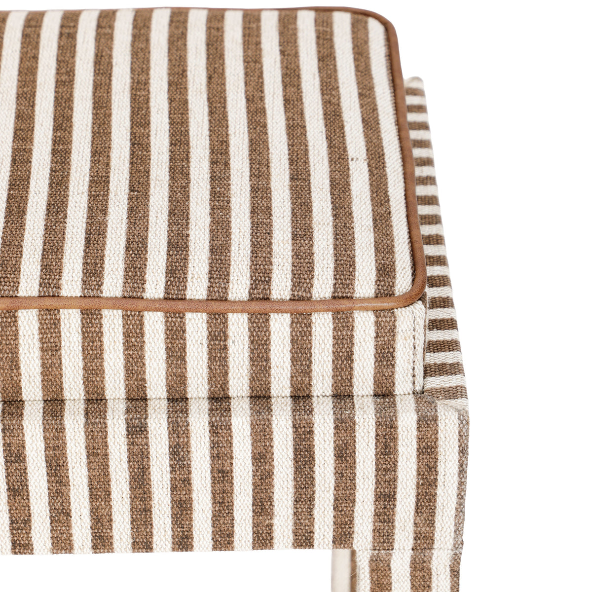 Kora Cotton Jute Contract-Grade Accent Stool