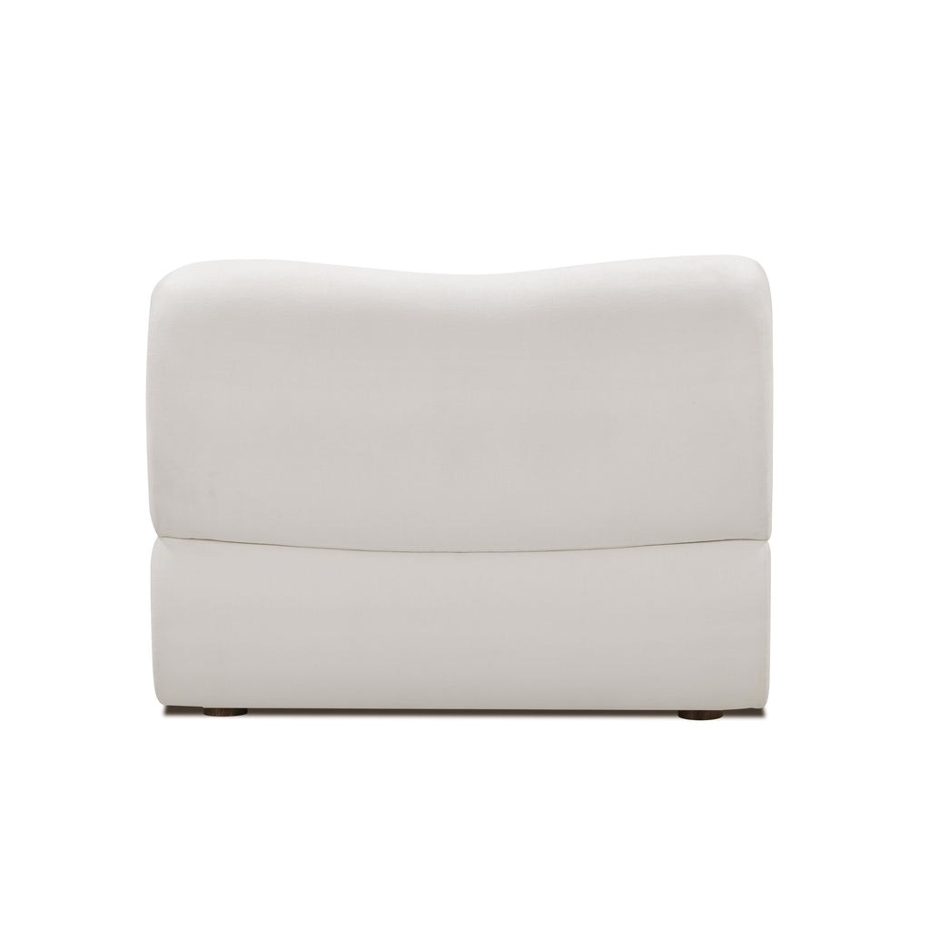 Zenith Contract-Grade Upcycled Fabric Armless Chair