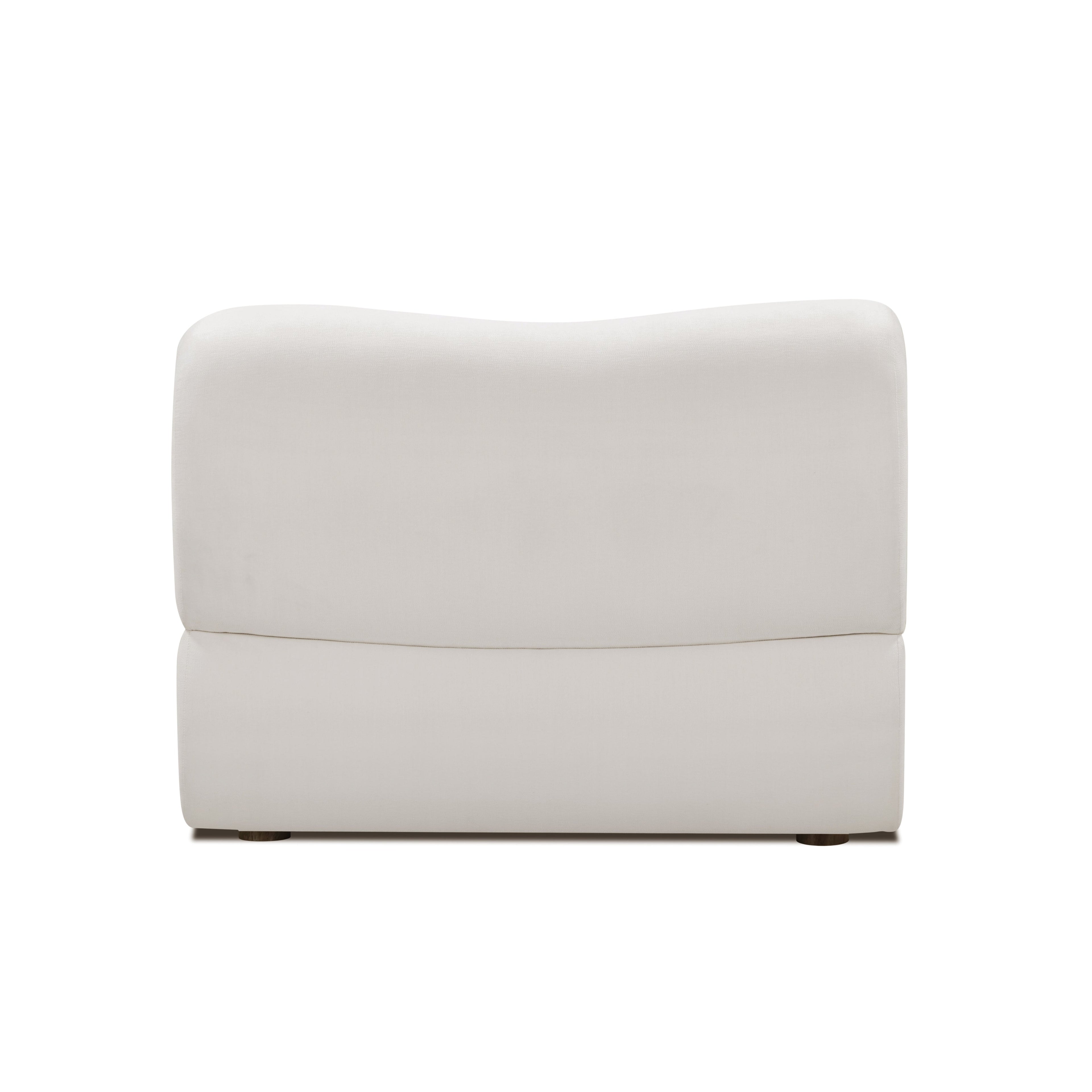 Zenith Contract-Grade Upcycled Fabric Armless Chair