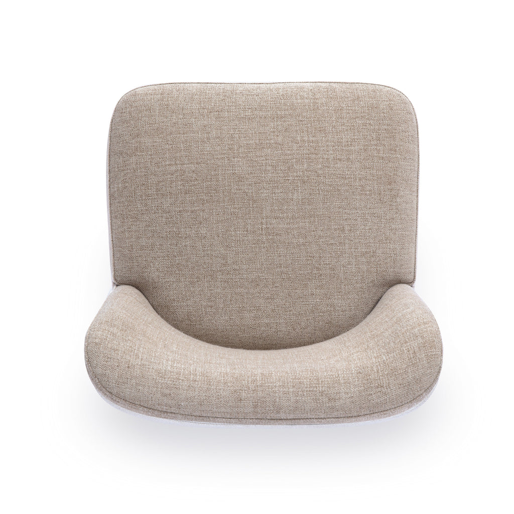 Melissa Performance Fabric Rolling Dining Chair