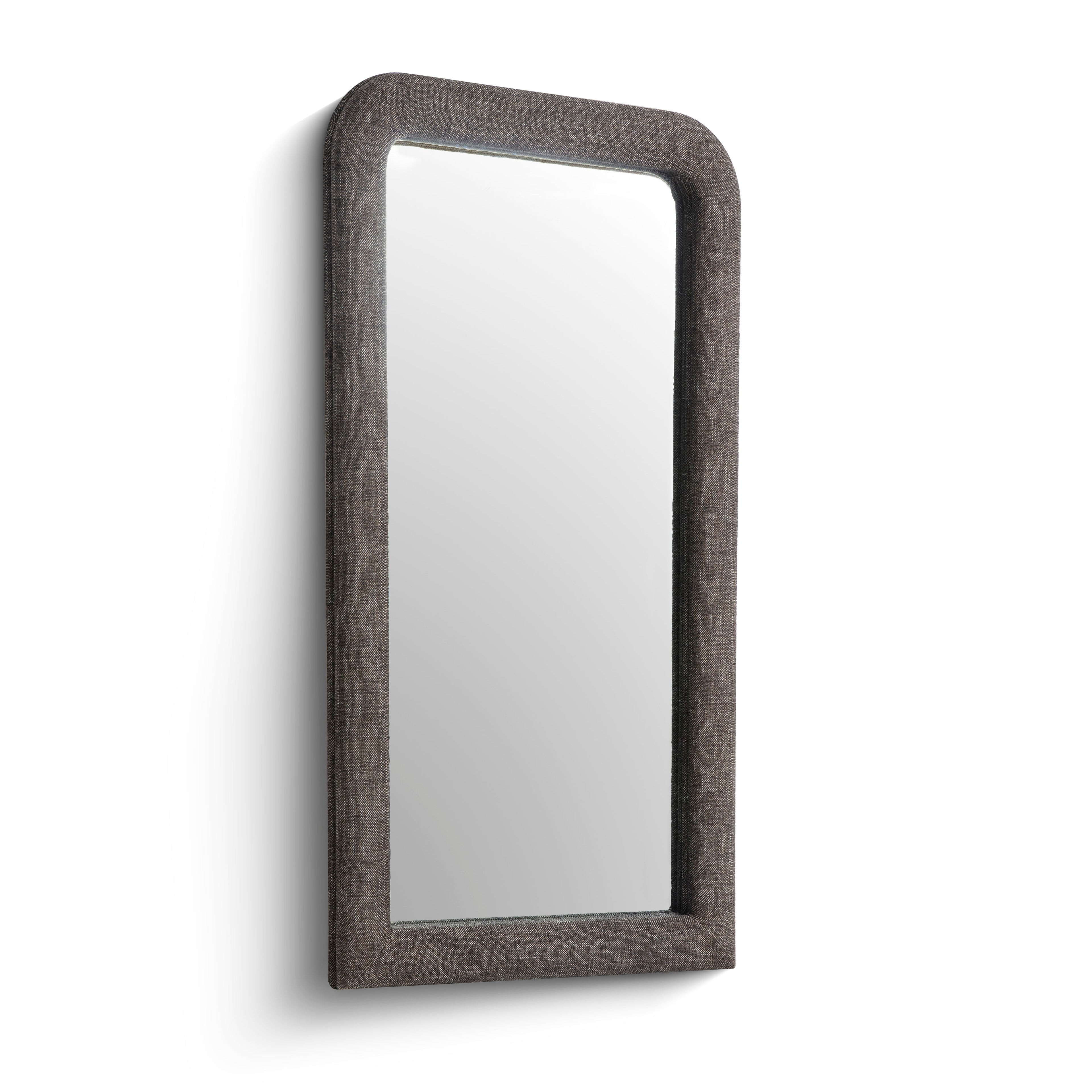 Heidi 43"X78" Upholstered Oversized Floor Mirror