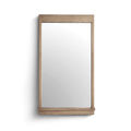 Aimee 44"X77" Solid Brushed Ash Floor Mirror