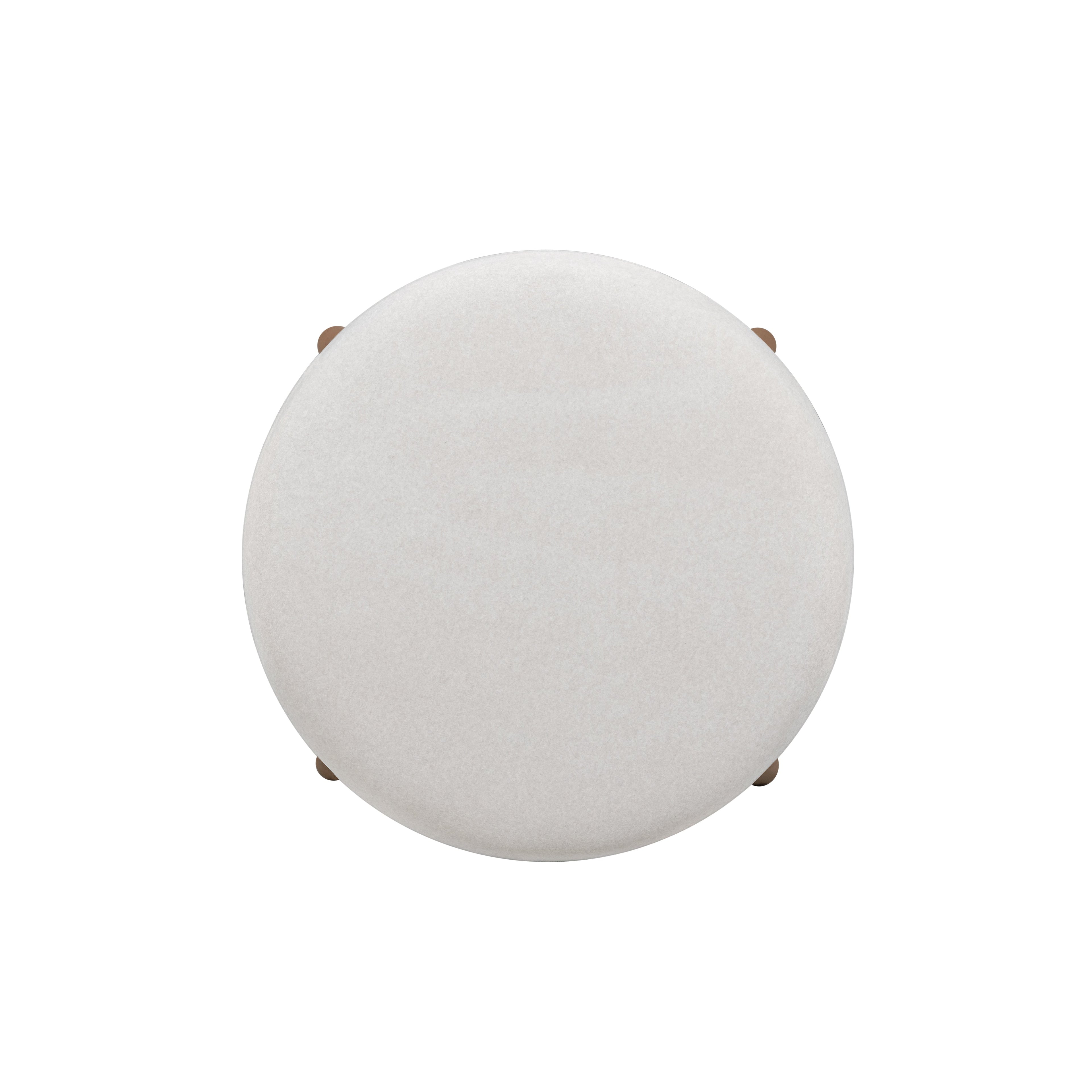 Oodle Performance Vegan Mohair Stool