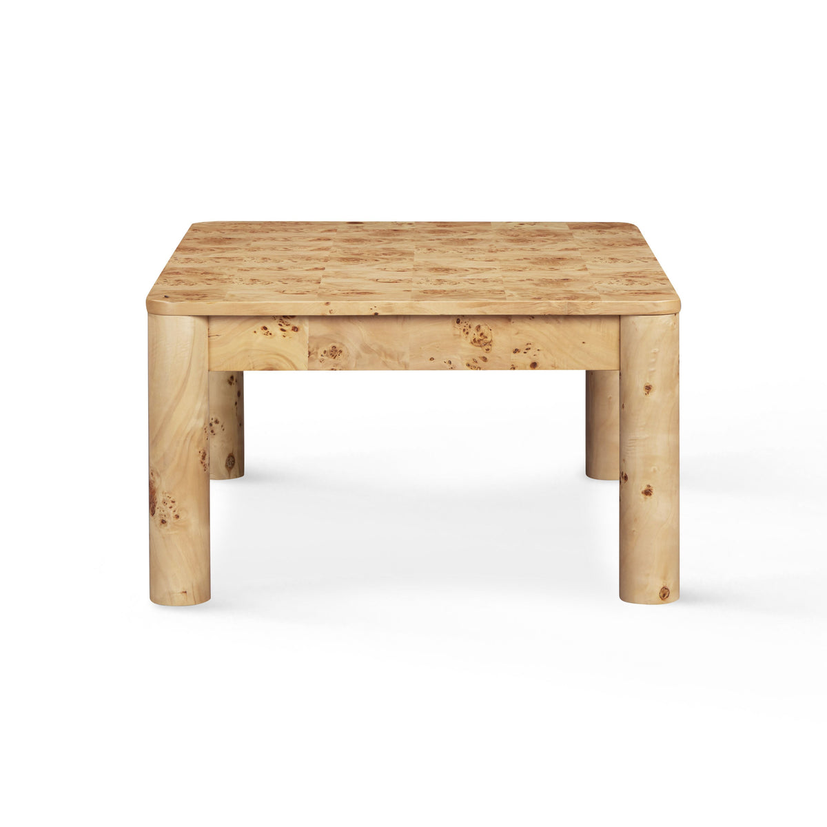Berri 39" Natural Burl Coffee Table