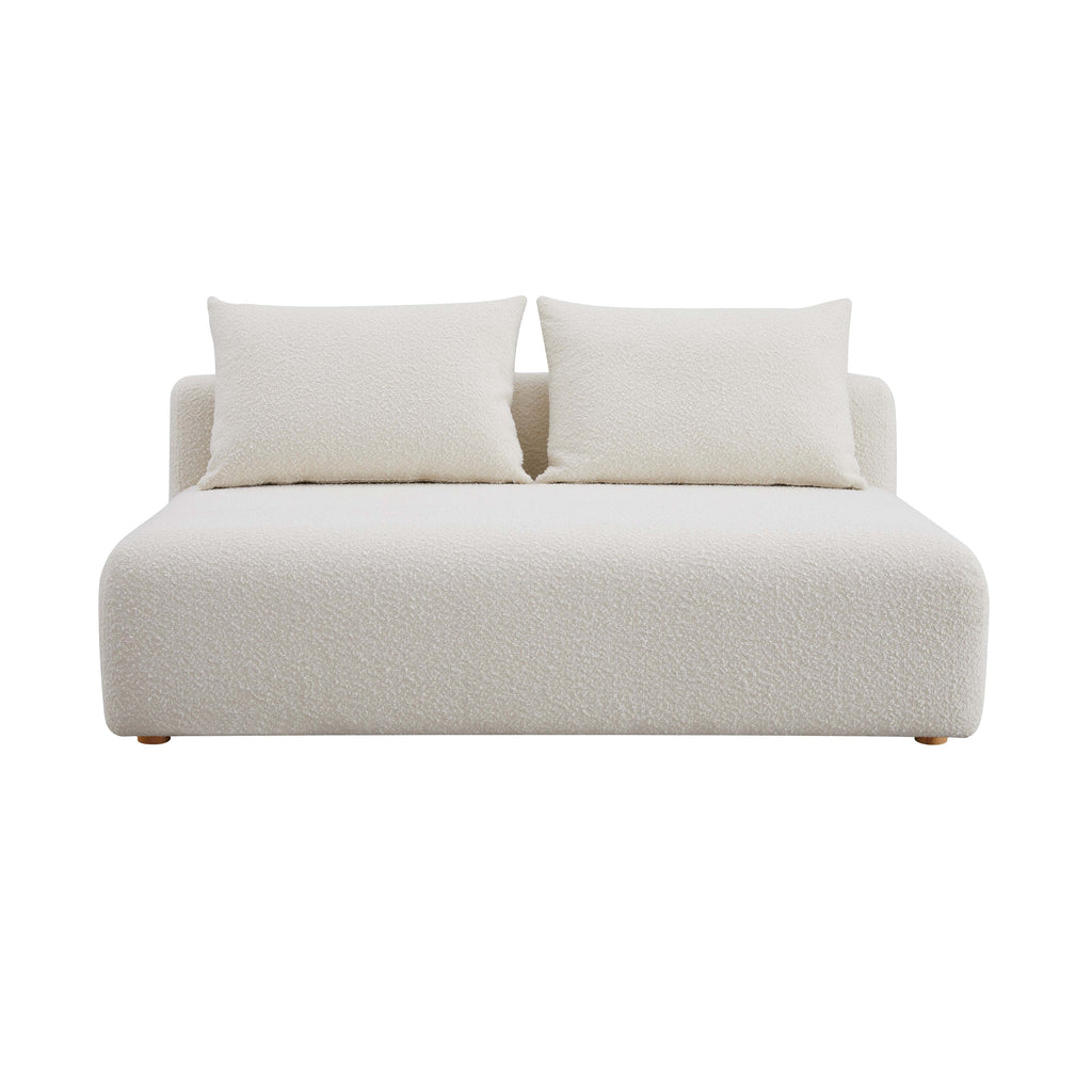 Hangover 64" Armless Loveseat