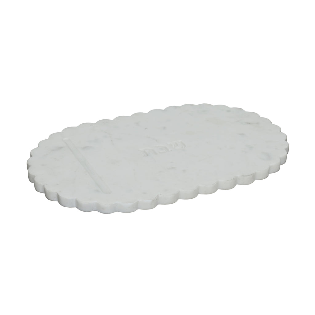 Shabbat Marble Serving Board