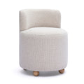 Hakuna Cream Performance Boucle Desk Chair