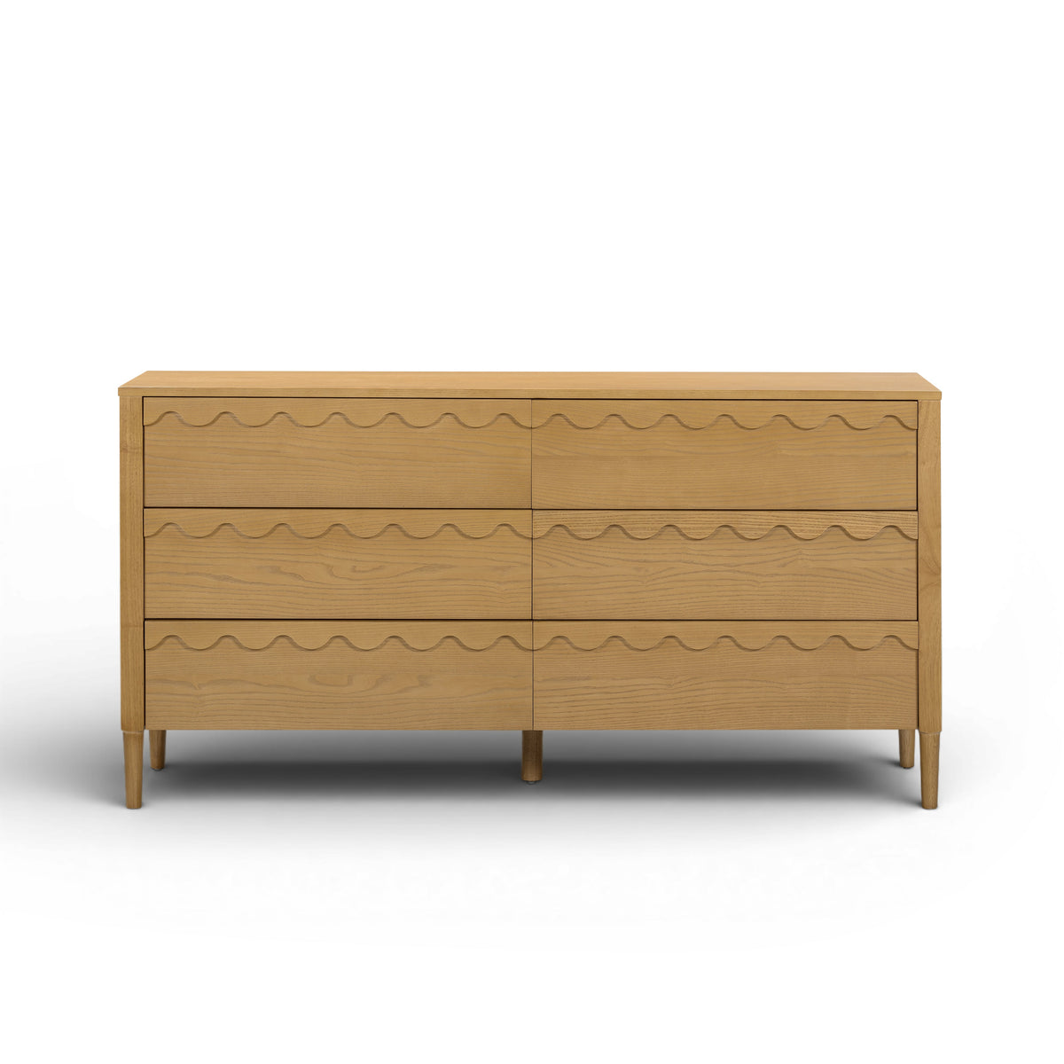 Oodle 62" 6-Drawer Dresser — Natural Ash null