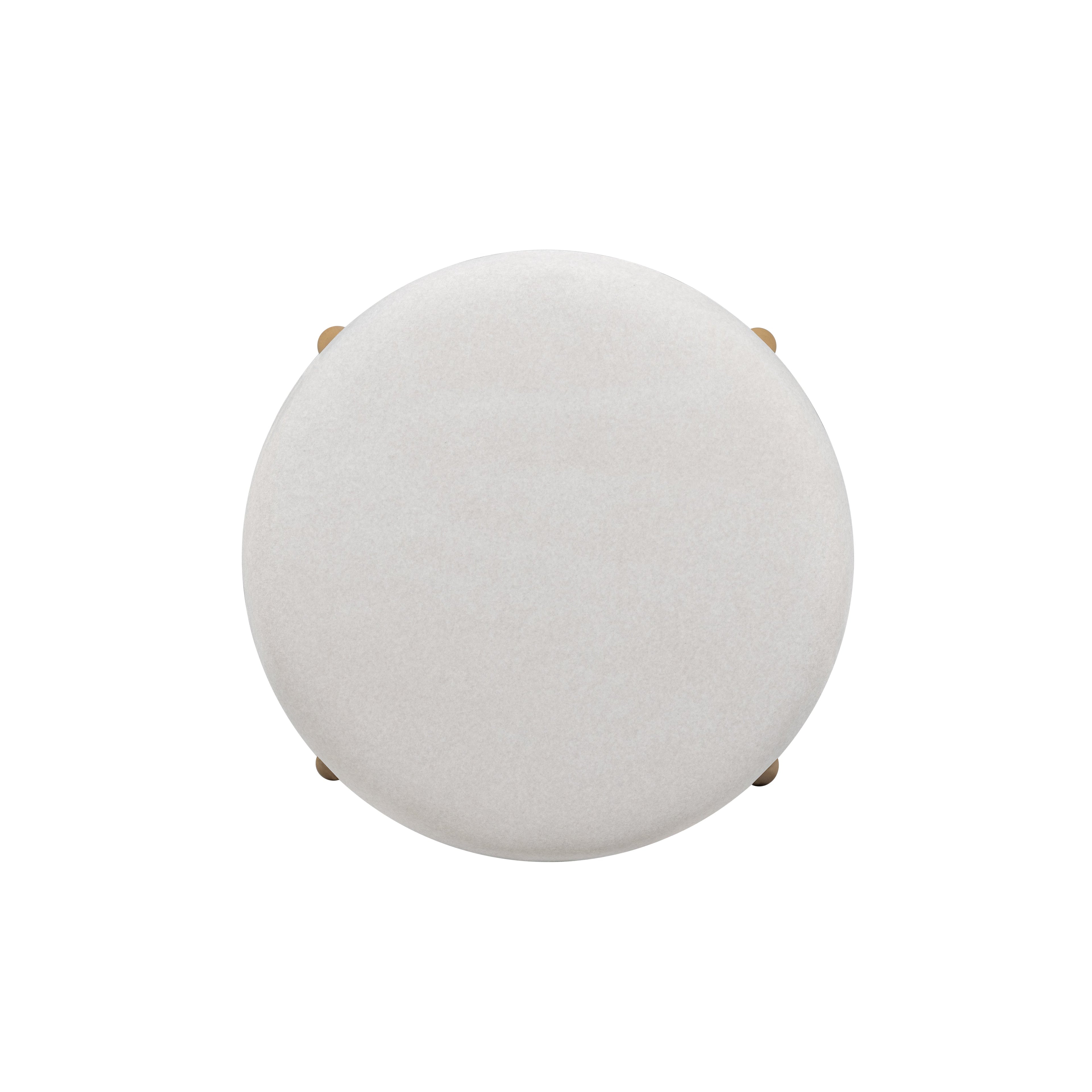 Oodle Performance Vegan Mohair Stool