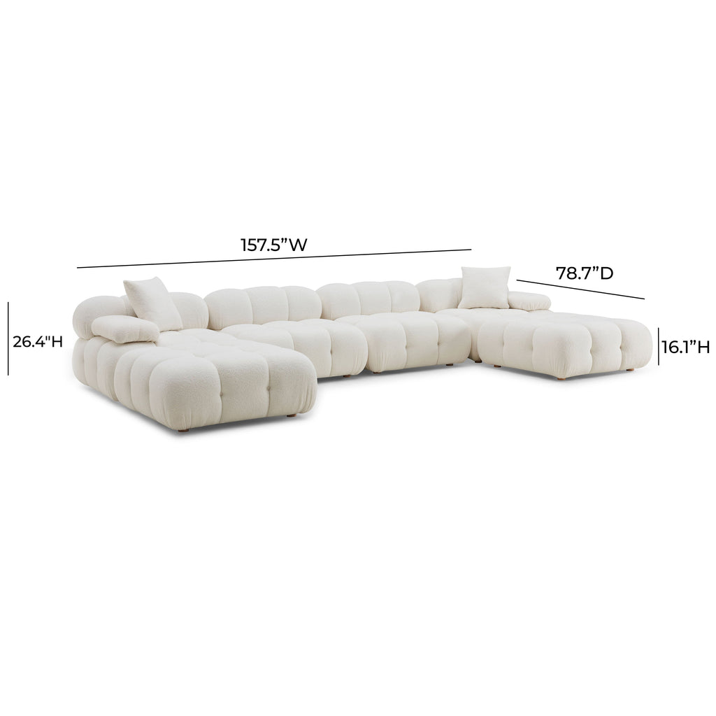 Calliope 6-piece Performance Modular U-Sectional