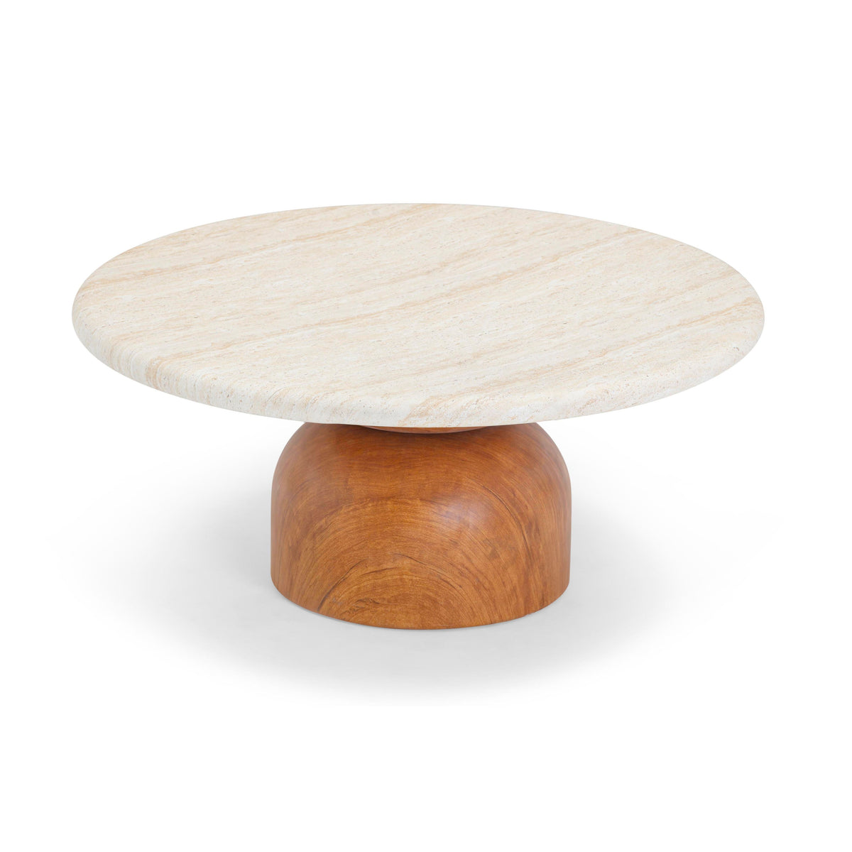 Cynthia 36" Concrete Indoor/Outdoor Coffee Table