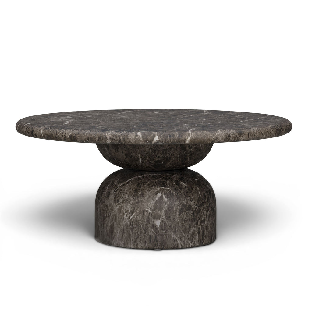 Cynthia 36" Concrete Indoor/Outdoor Coffee Table