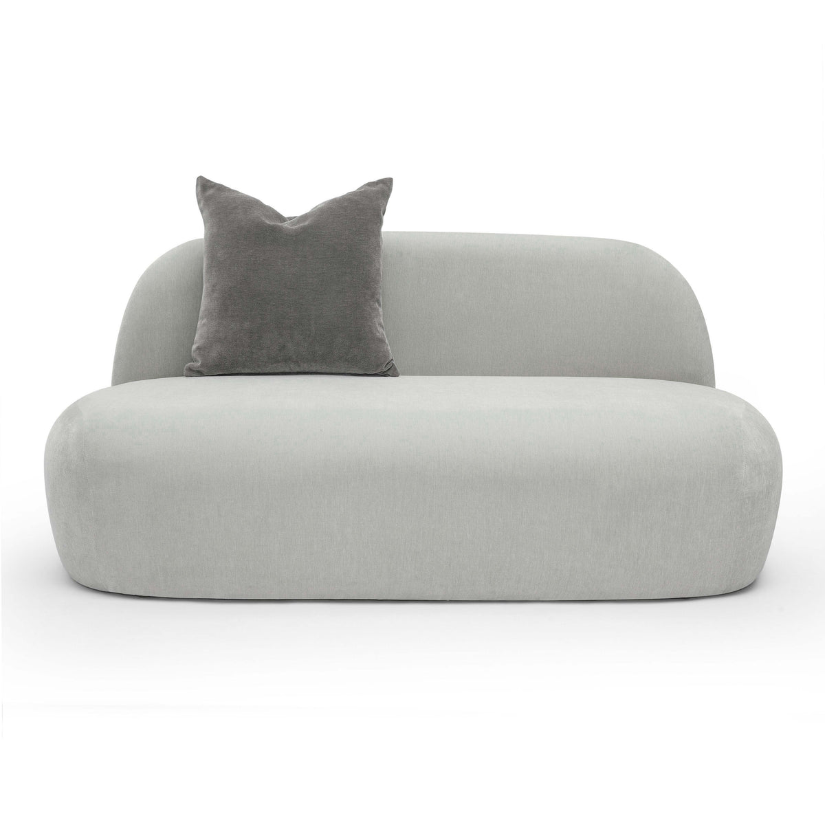 Carraway 59" Loveseat — Light Grey null