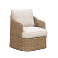 Axel Boucle Outdoor Accent Chair — Cream null