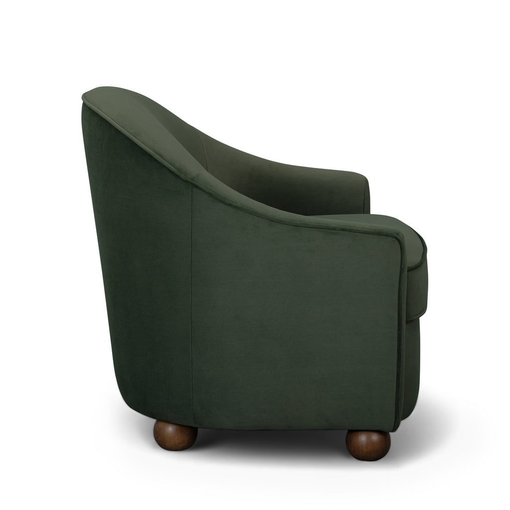 Cettie Performance Velvet Accent Chair