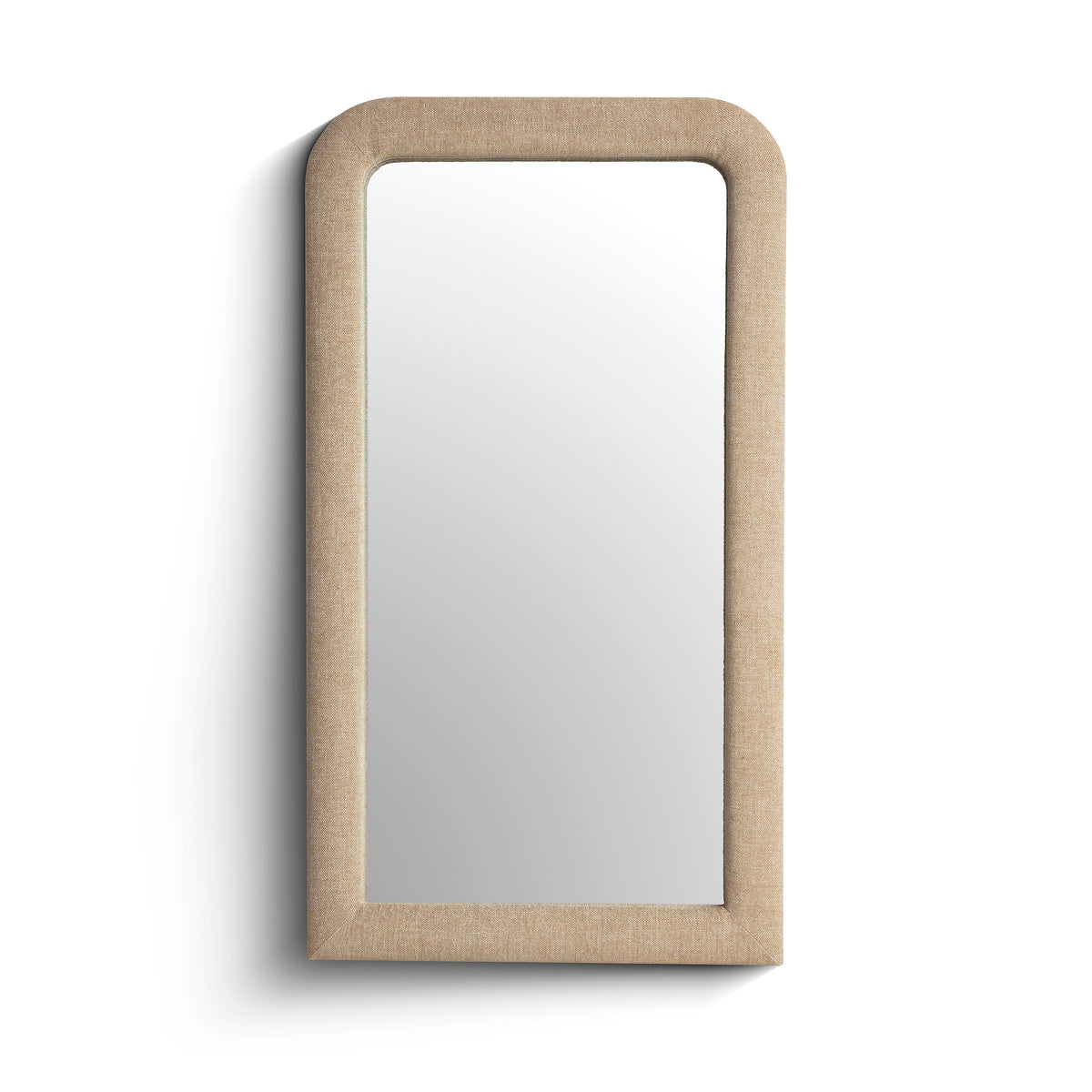 Heidi 43"X78" Upholstered Oversized Floor Mirror