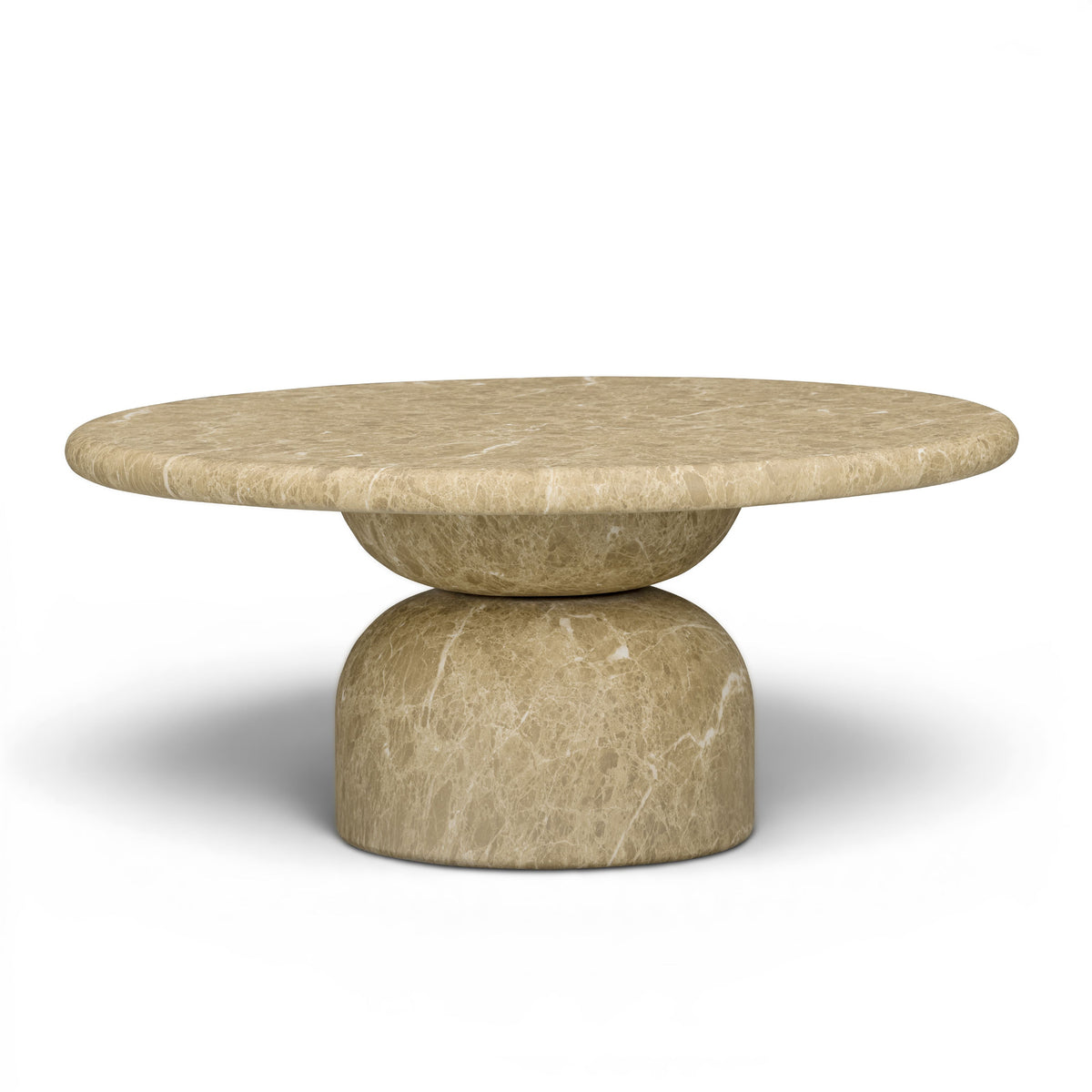 Cynthia 36" Concrete Indoor/Outdoor Coffee Table