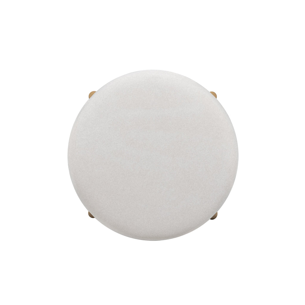 Oodle Performance Vegan Mohair Stool
