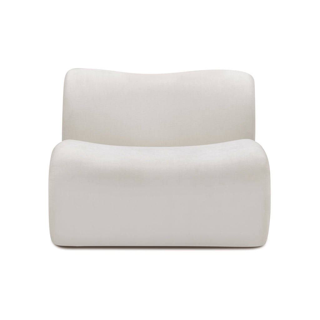 Zenith Contract-Grade Upcycled Fabric Armless Chair