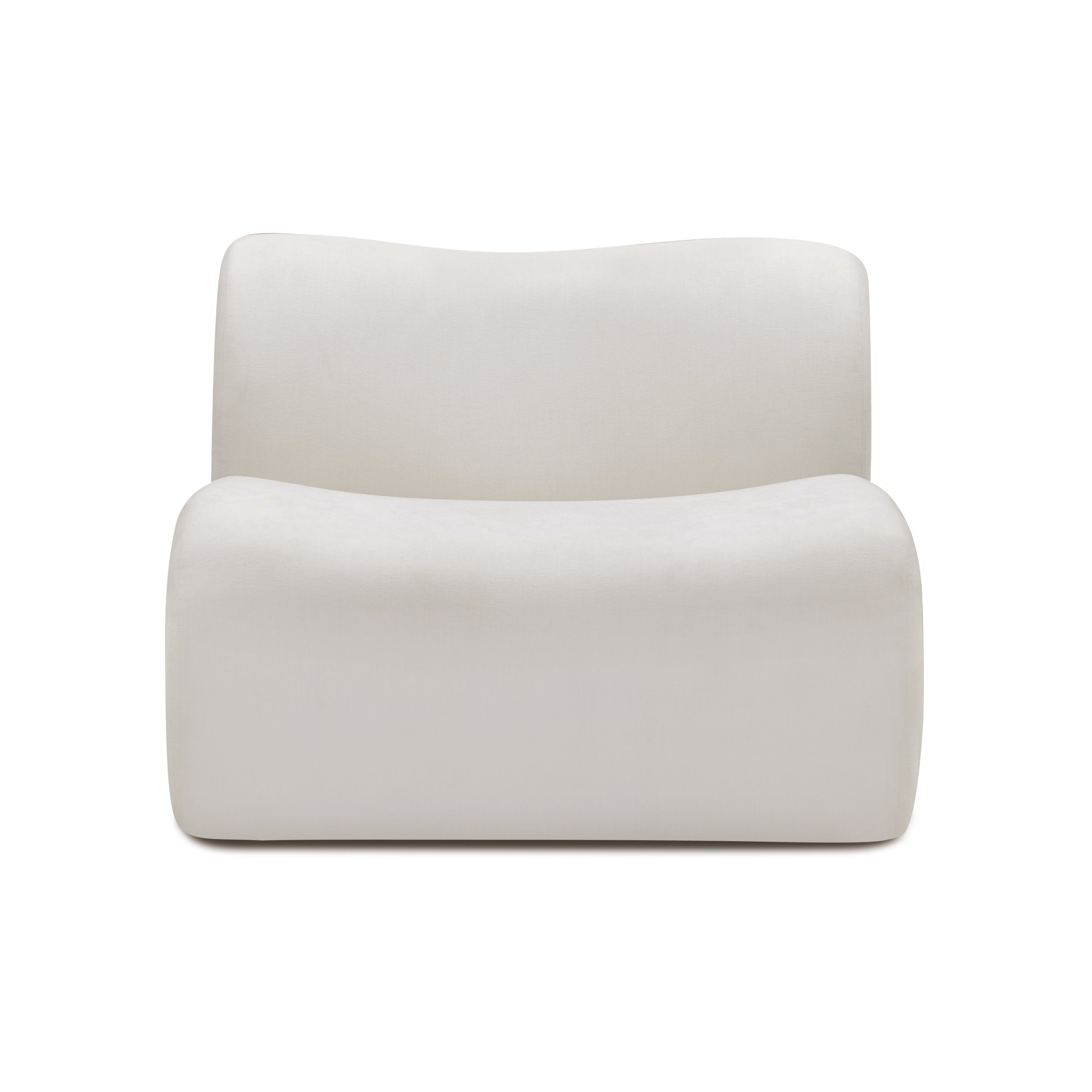 Zenith Contract-Grade Upcycled Fabric Armless Chair