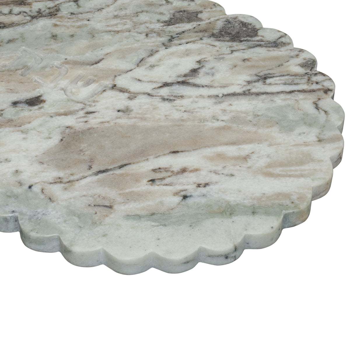 Shabbat Marble Serving Board