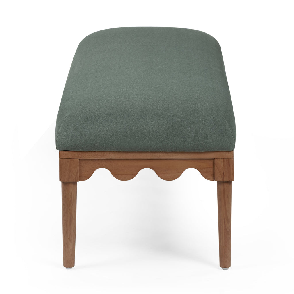 Oodle 56.5" Performance Vegan Mohair Bench