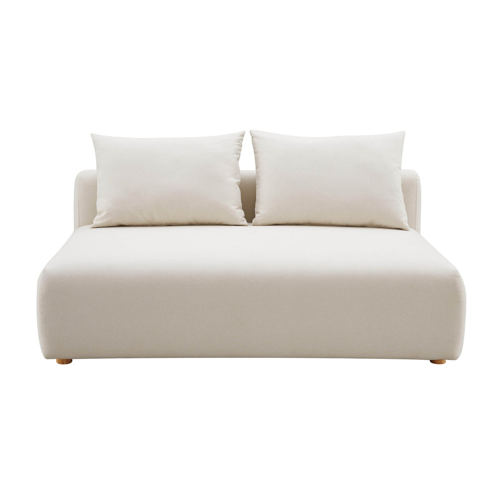 Hangover 64" Armless Loveseat