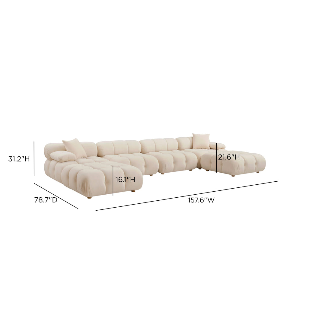 Calliope 6-piece Performance Modular U-Sectional