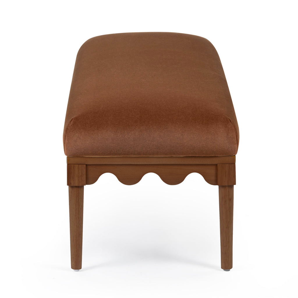 Oodle 56.5" Performance Vegan Mohair Bench