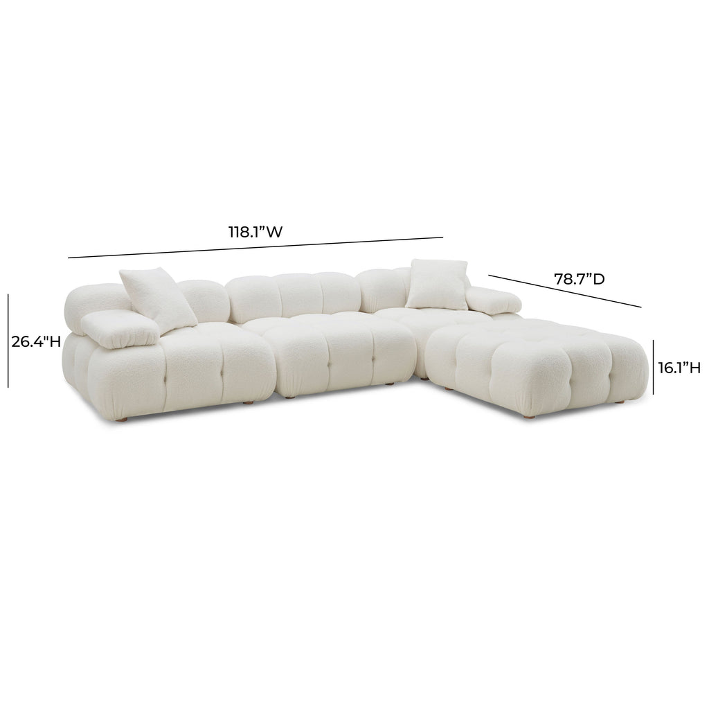 Calliope 4-Piece Performance Modular Sectional