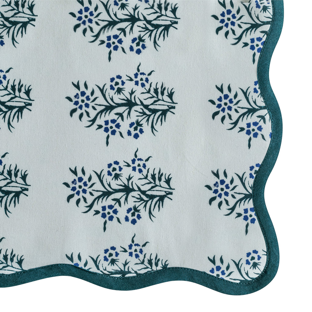 Crissy Cotton Canvas Printed Napkins - Set of 4
