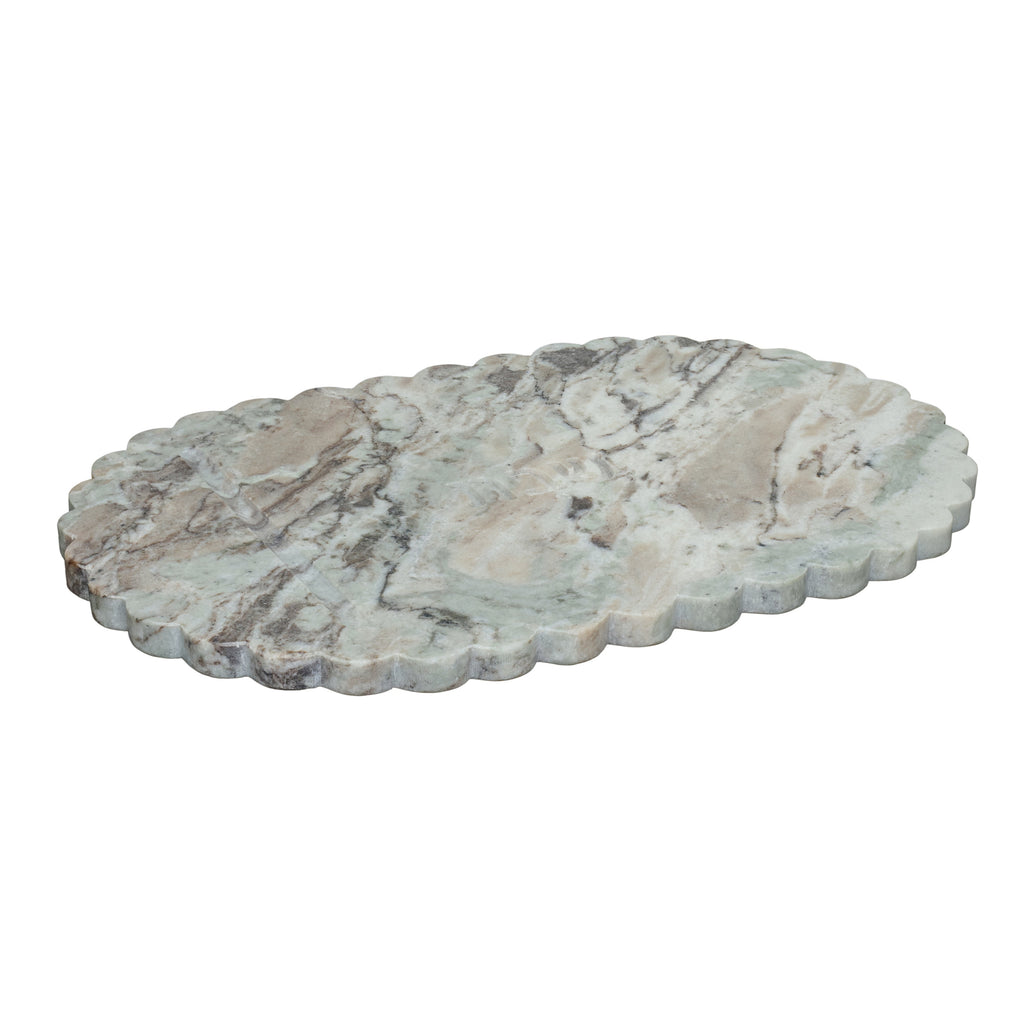 Shabbat Marble Serving Board