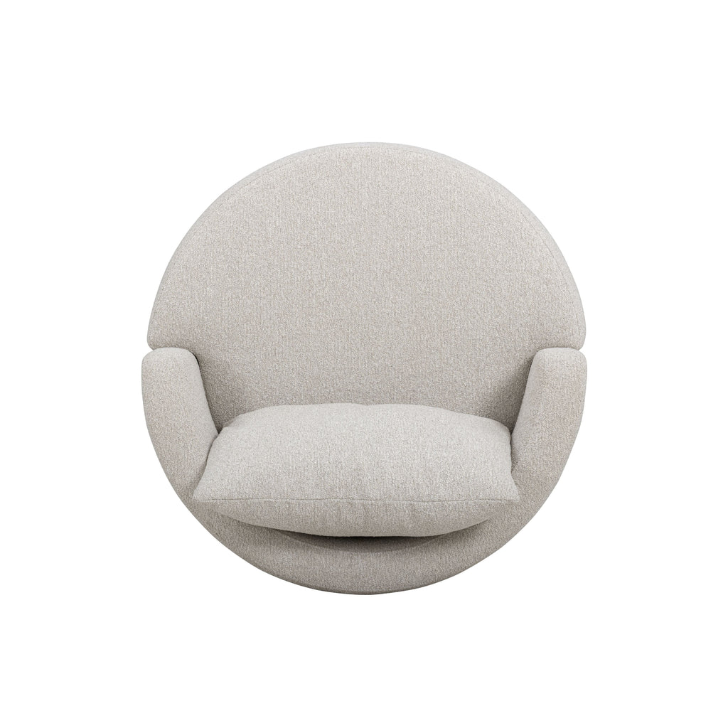 Silvi Performance Boucle Swivel Accent Chair