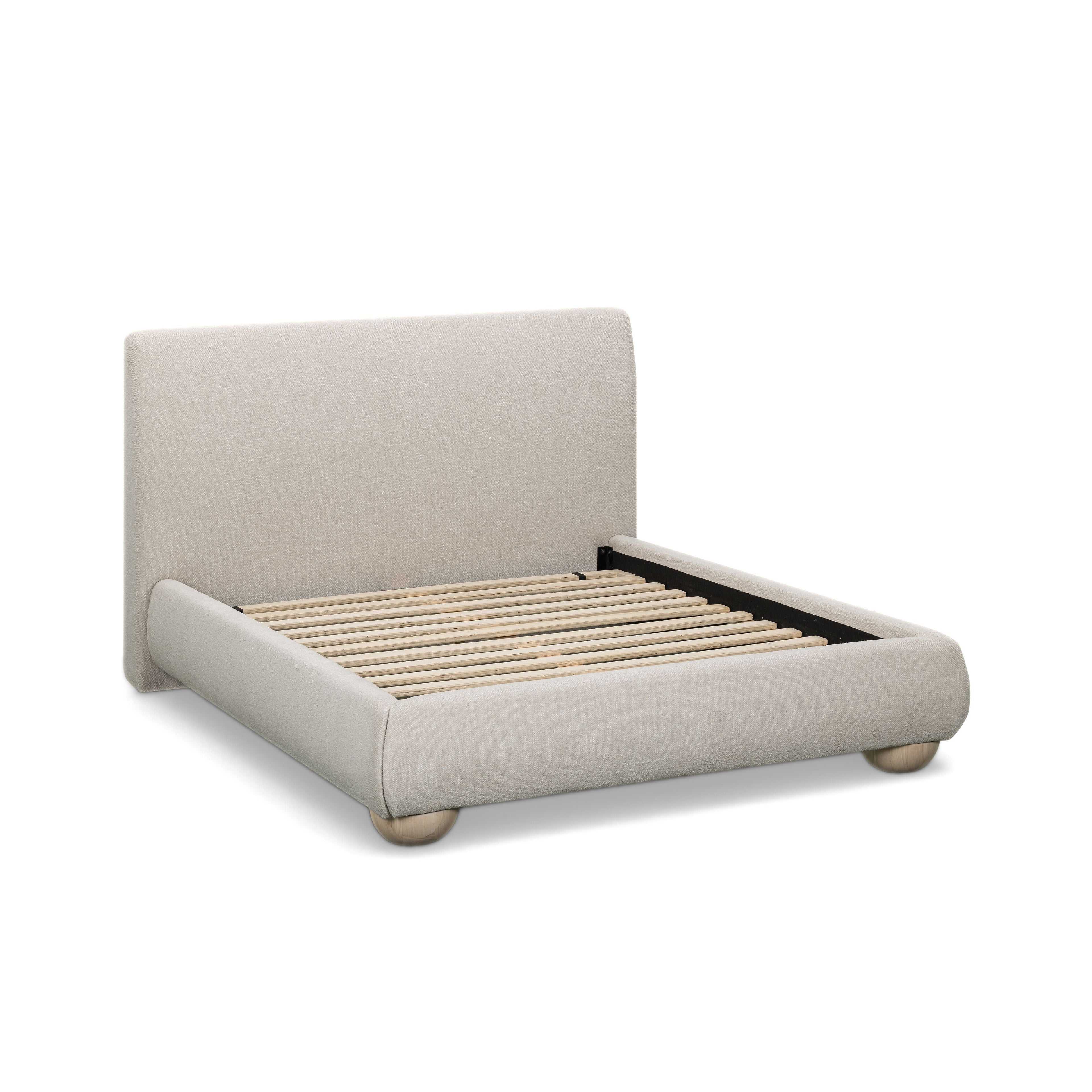 Rayne Textured Fabric Bed