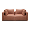 Hangover 81" Modular Loveseat
