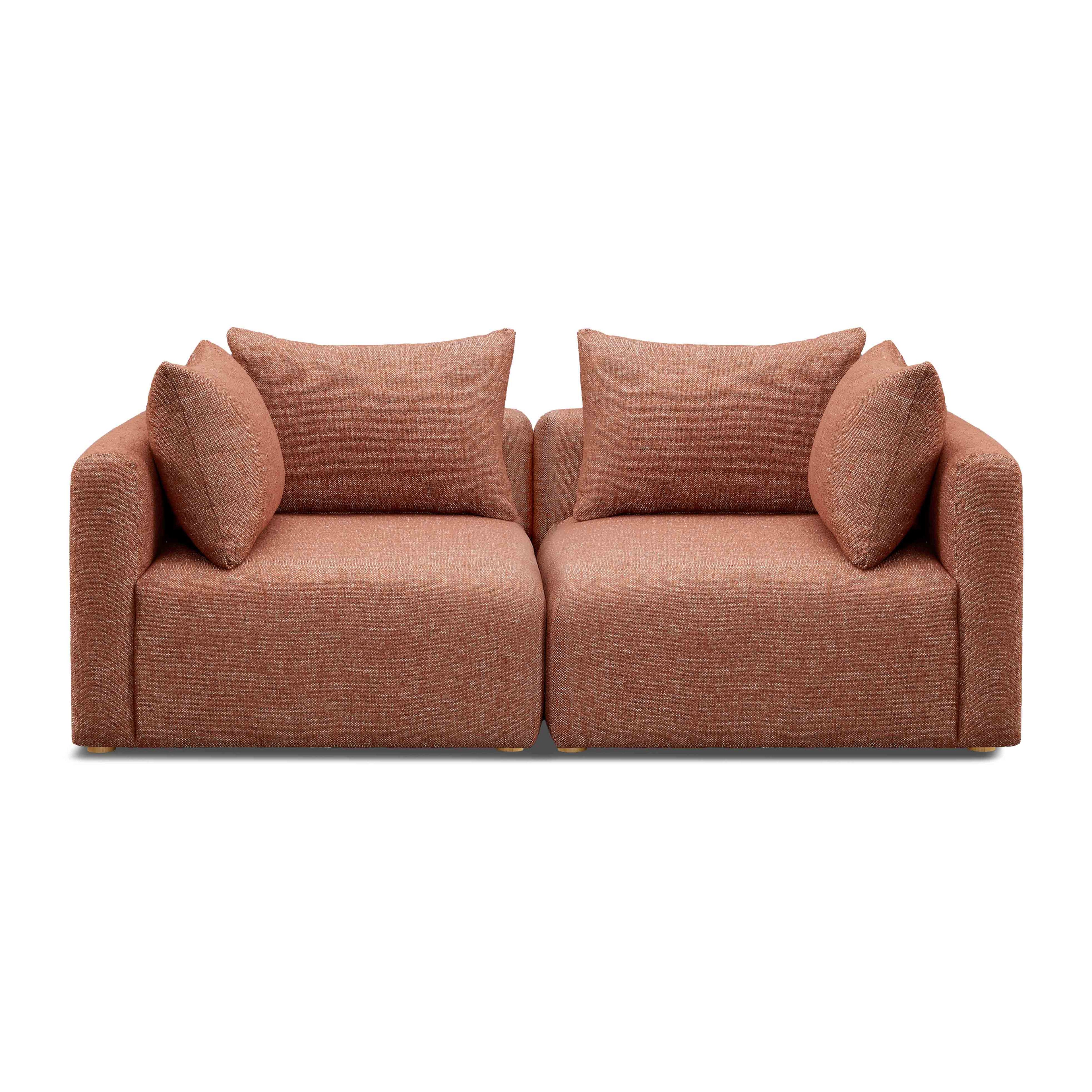 Hangover 81" Modular Loveseat