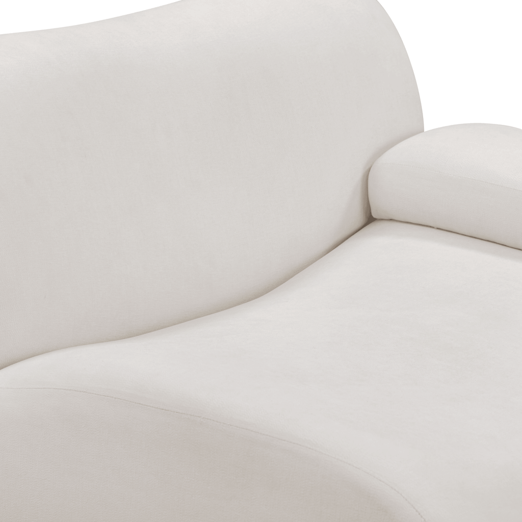 Zenith Contract-Grade Upcycled Fabric Corner Chair