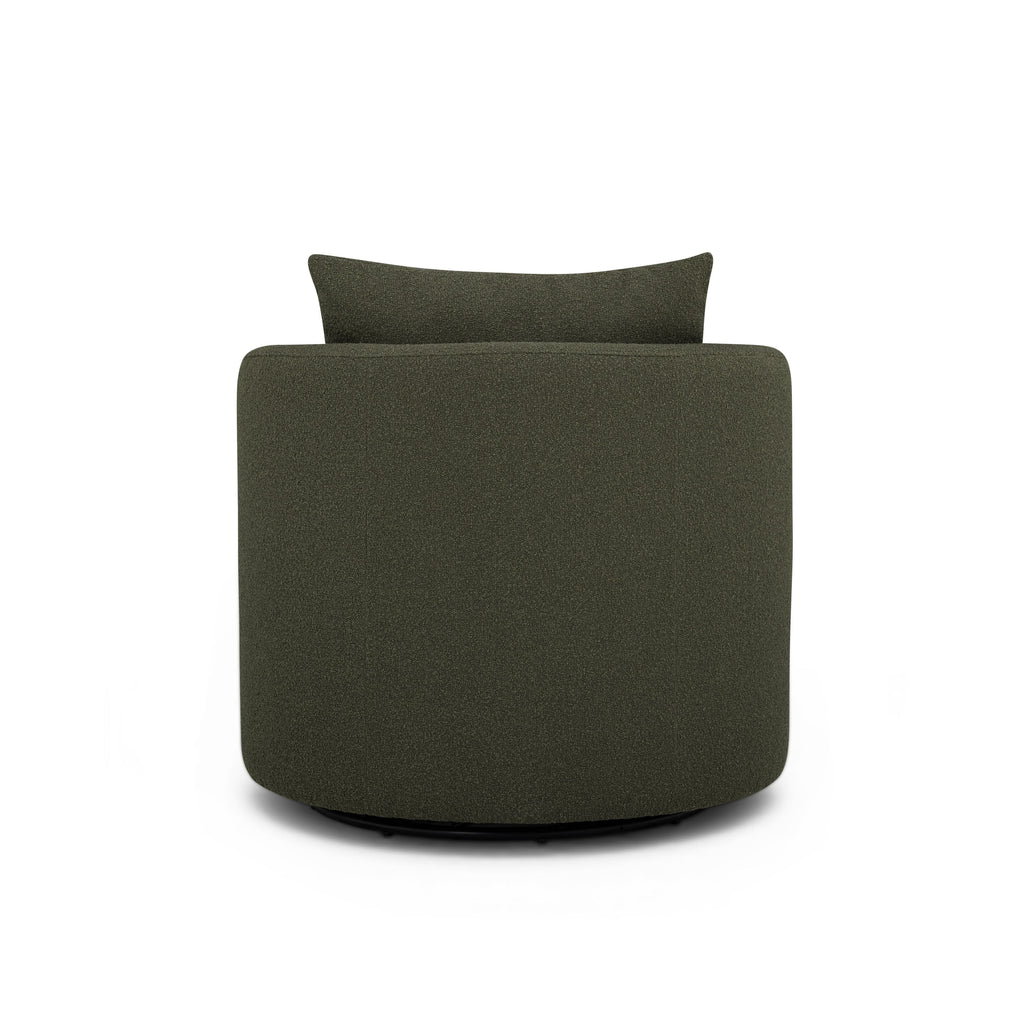 Silvi Performance Boucle Swivel Accent Chair