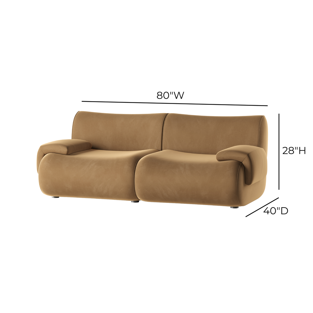Zenith 80" Modular Loveseat