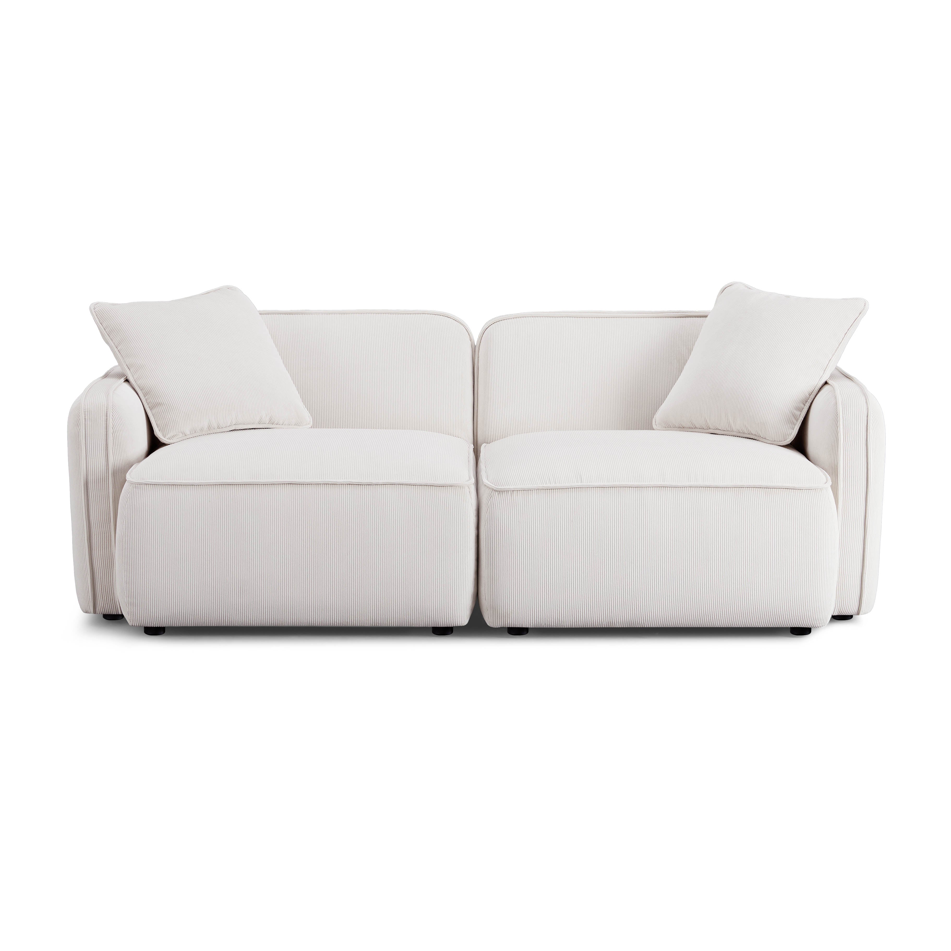 Travie 78" Modular Loveseat