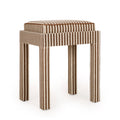 Kora Cotton Jute Contract-Grade Accent Stool