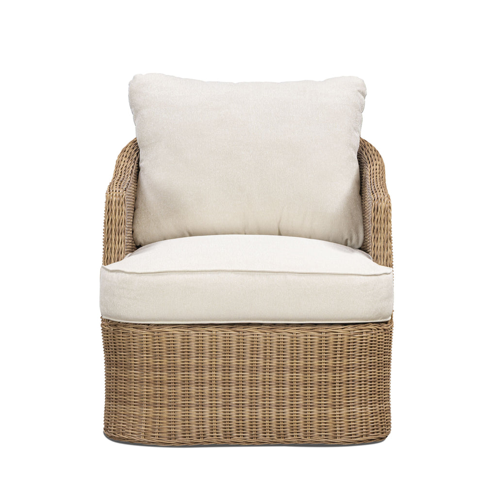 Axel Boucle Outdoor Accent Chair
